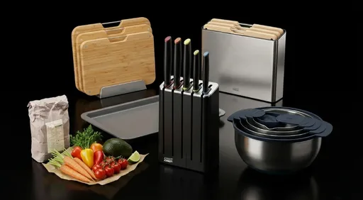 白色情人節瞄準男性居家料理潮流　Joseph Joseph在台首推不鏽鋼與竹材新作