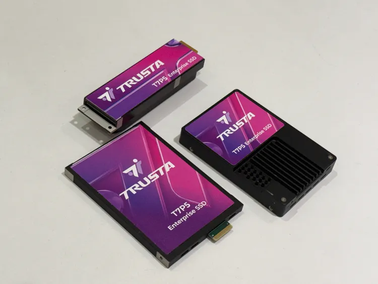 威剛企業級儲存品牌TRUSTA。呂承哲攝