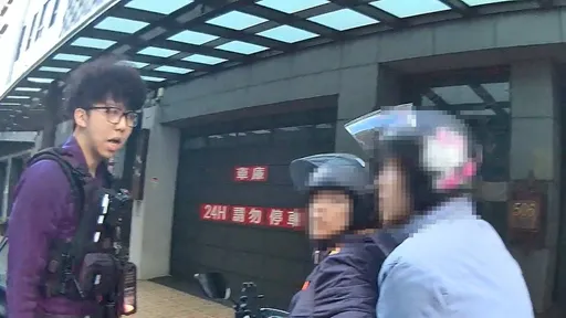 妻子騎車搭載腹痛丈夫就醫！沿路搖搖晃晃　桃警主動關懷護送就醫