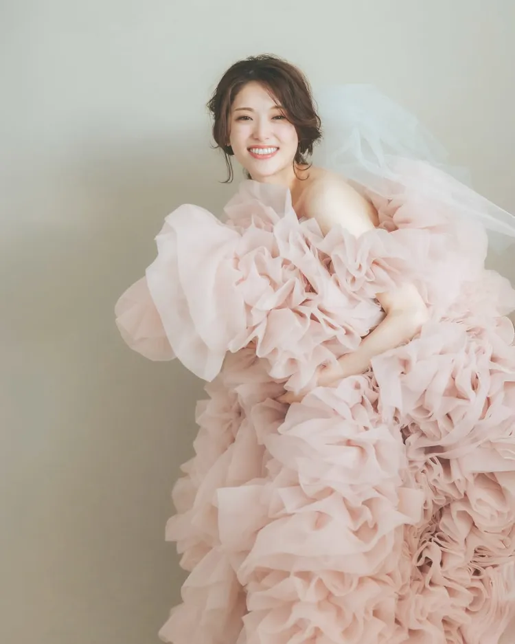 松村沙友理去年12月帶球結婚。翻攝松村沙友理IG