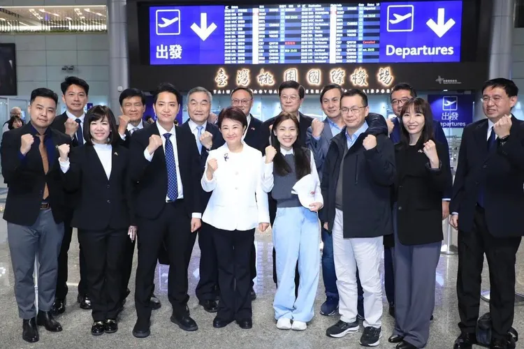 率團訪美，盧秀燕：肩負「深化台美互信」與「為國家爭取權益」的重任。截自盧秀燕臉書