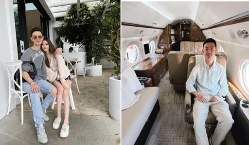 自稱廖思惟孩子爹坐私人飛機照曝光！他離開飯店業　現職被挖出