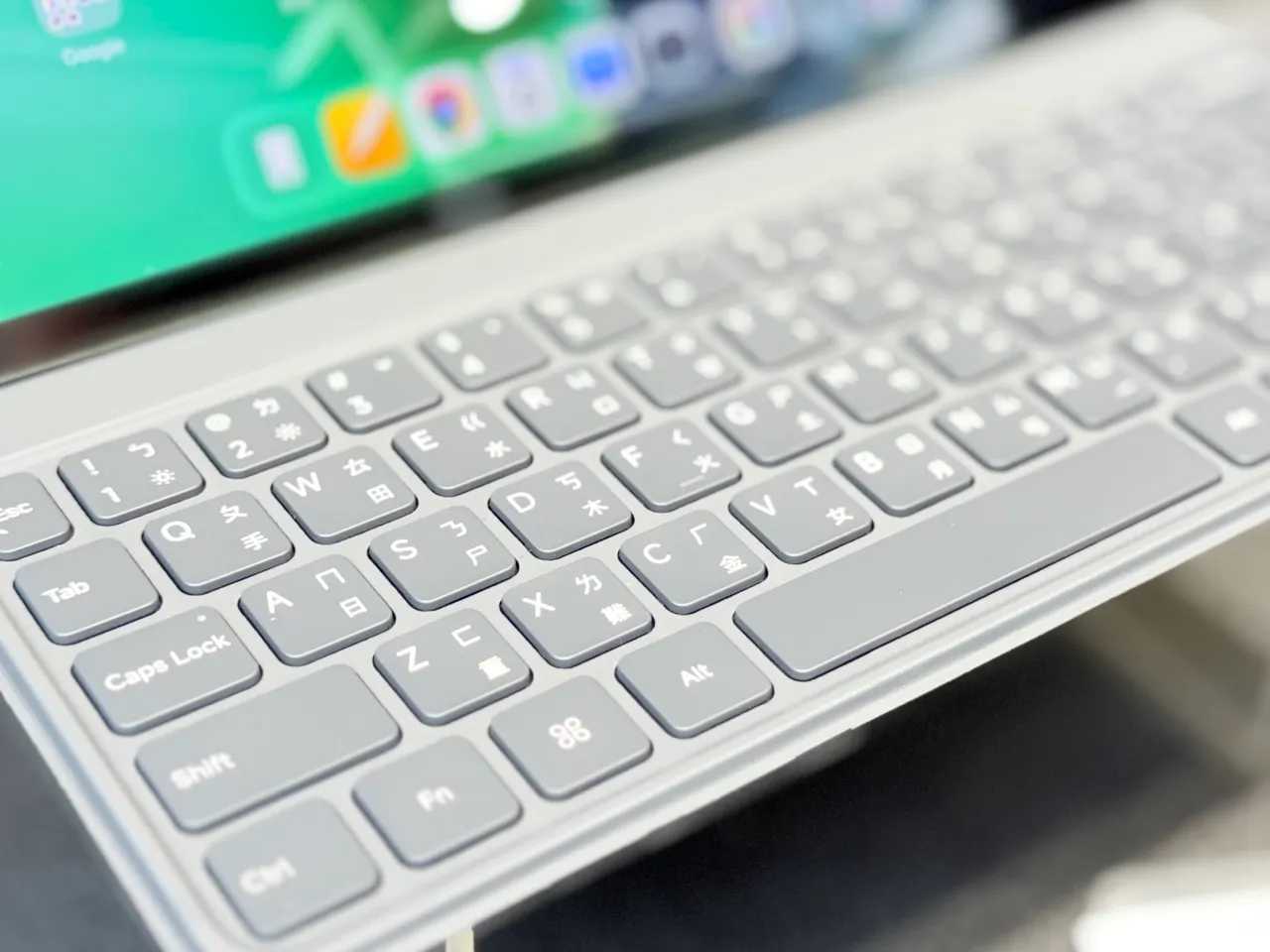 小米這次也為鍵盤加入繁體中文選項。趙筱文攝