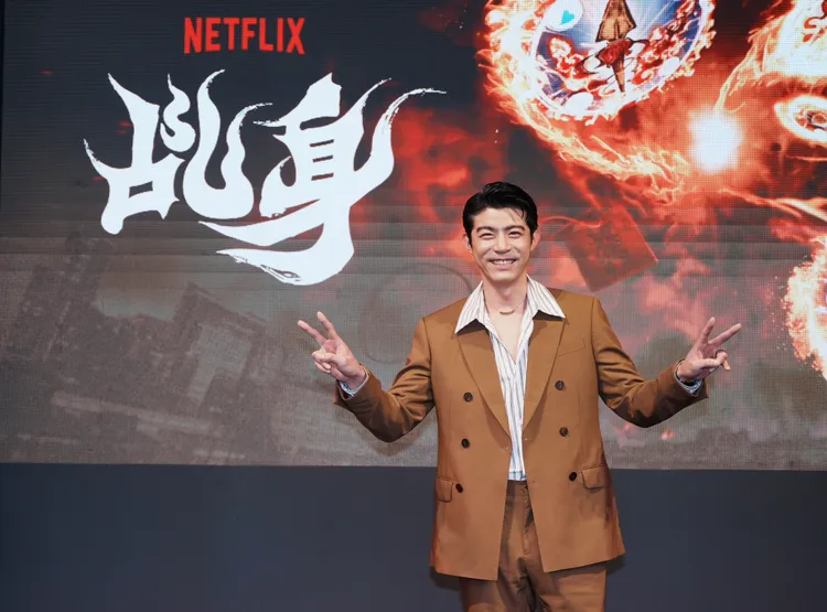 王柏傑飾演三太子，一開始想到要參考的範本是《戲說台灣》。彭欣偉攝