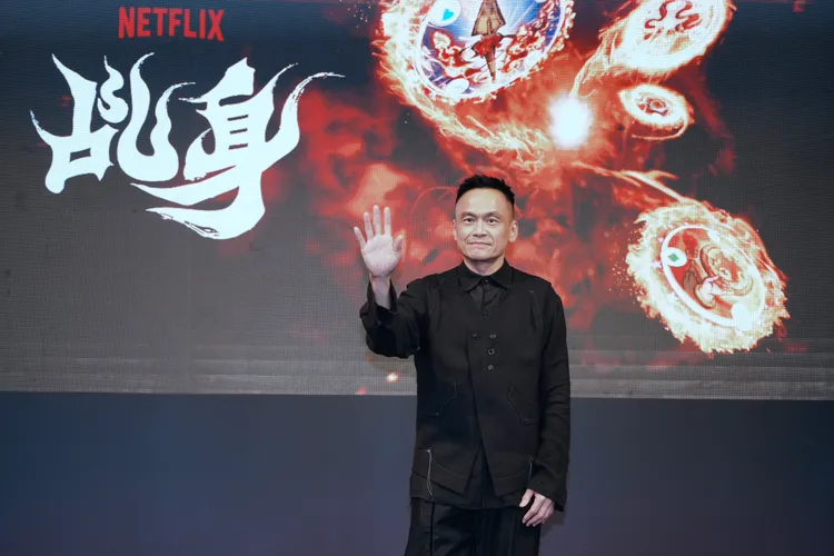 陳以文分析這次飾演的反配表演方式。彭欣偉攝