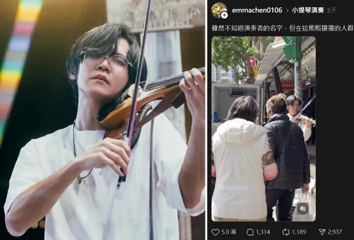 買個菜一步來到國家音樂廳！小提琴手市場內瘋演奏　網驚曝：他音樂會場場爆滿