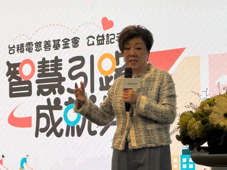 台積電慈善基金會董事長張淑芬。呂承哲攝