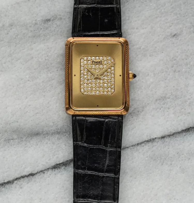 PIAGET古董腕錶。品牌提供
