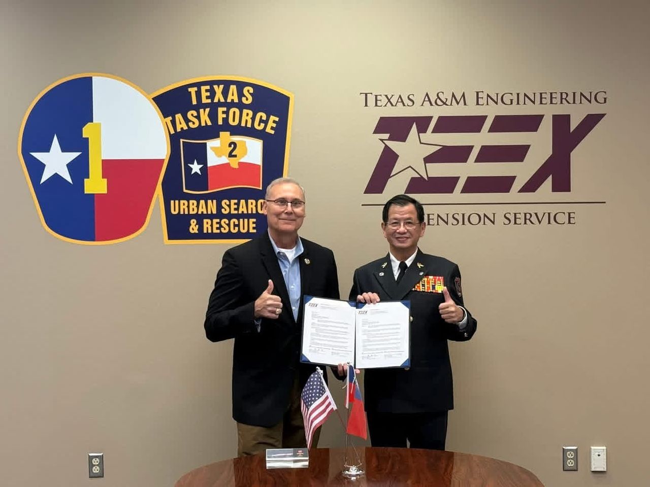 新北消防跨海取經!攜手德州農工大學 打造國際級防災合作新里程