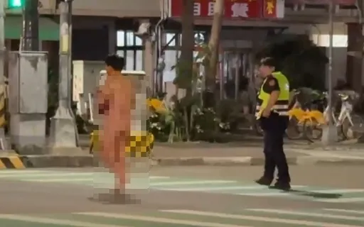 台中弒母案｜母遭割頸大出血命危　孽子全裸被逮狂吼