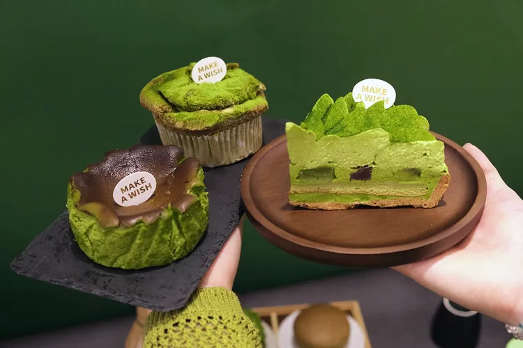 亞尼克宇治抹茶系列甜點應援春日追花潮，打造清新春日野餐。業者提供