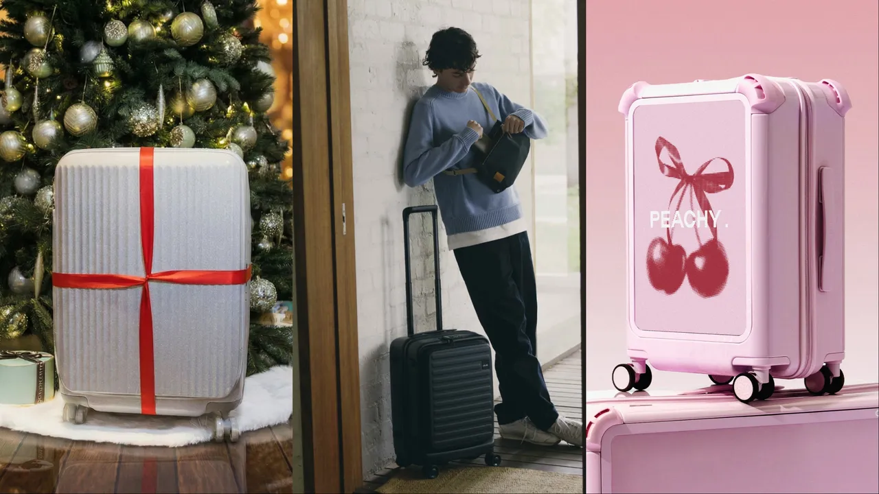 行李箱若損壞，千萬要在拖運處找到工作人員填寫證明再出境。品牌提供