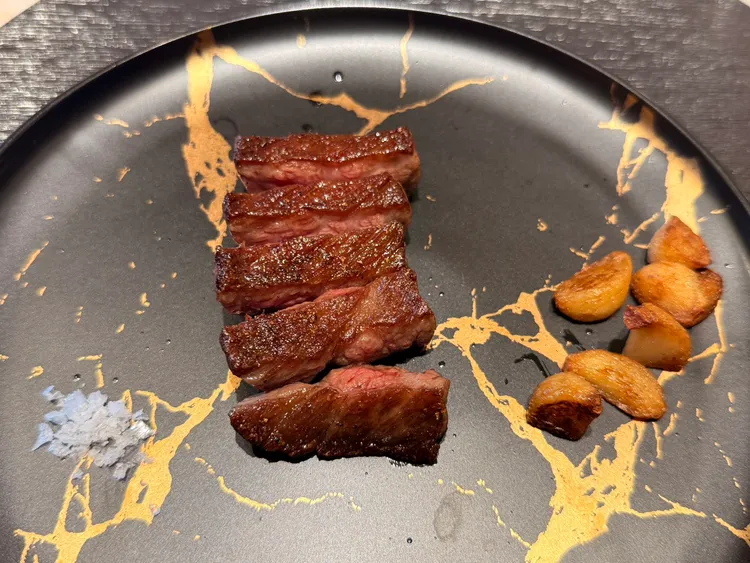 日本A5和牛。陳揚盛攝