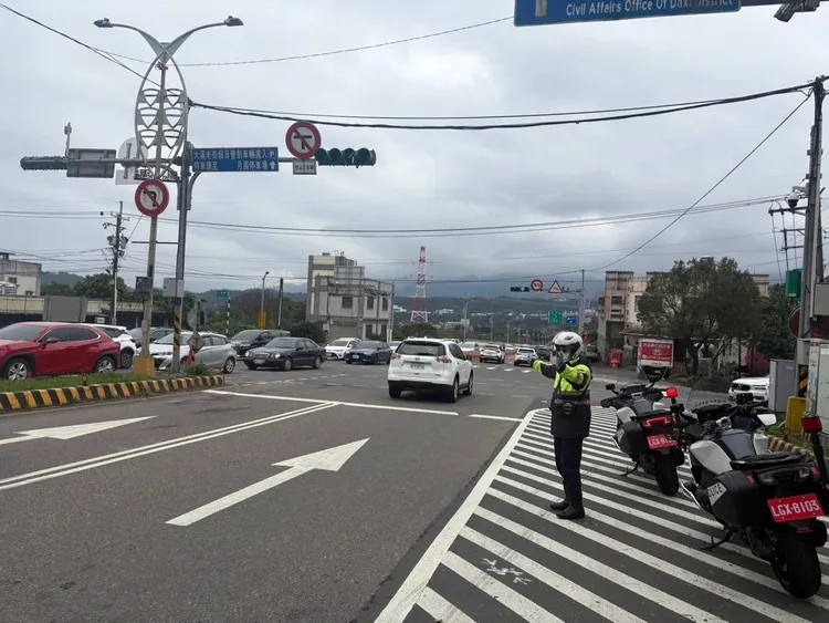 交大大隊長林東星表示，交通安全沒有終點，每減少一起違規與事故，都是對生命的守護。警方提供