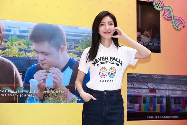 楊謹華今出席唐寶寶公益活動。彭欣偉攝