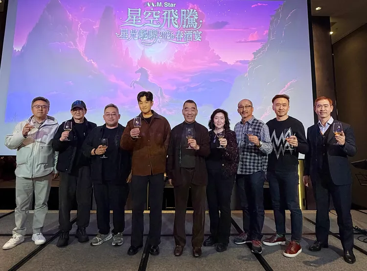 台灣三大國際唱片公司總經理罕見齊聚。星空飛騰提供