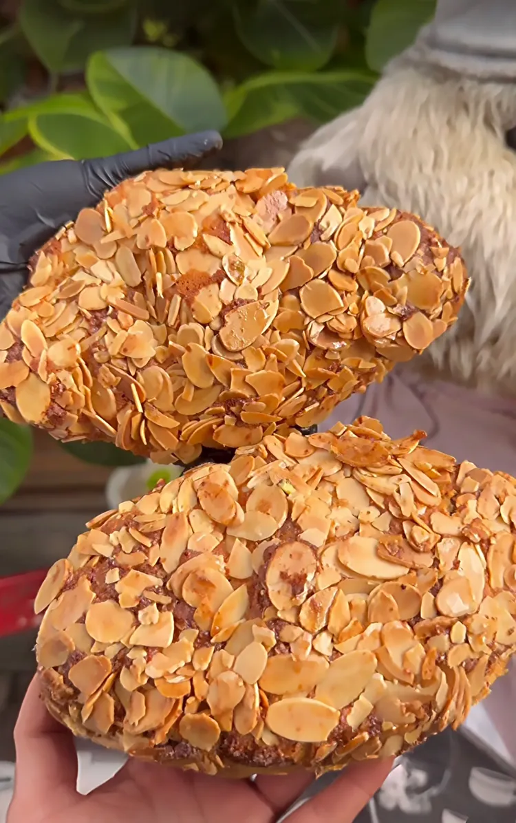 Teddy Beurre House的杏仁可頌，入口可感受豐富堆疊的奶油香氣。業者提供