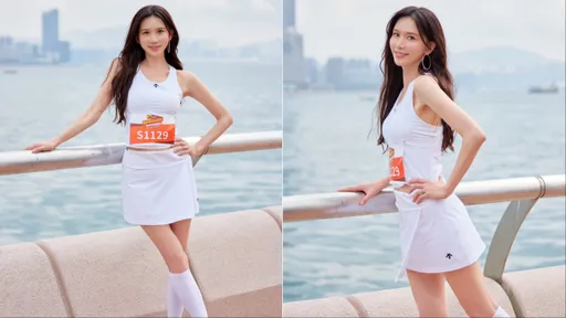 林志玲白短裙現身馬拉松　51歲完美體態、逆天長腿美到驚呼