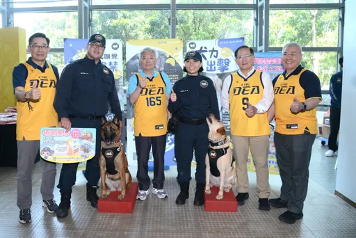 中信籃球隊與警政署合作反詐   張榮興：投資穩賺不賠都是詐騙