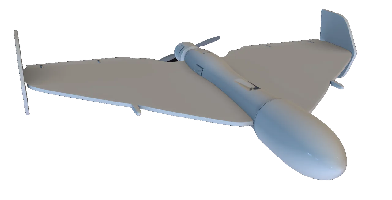 沙赫德136無人機。翻攝維基百科