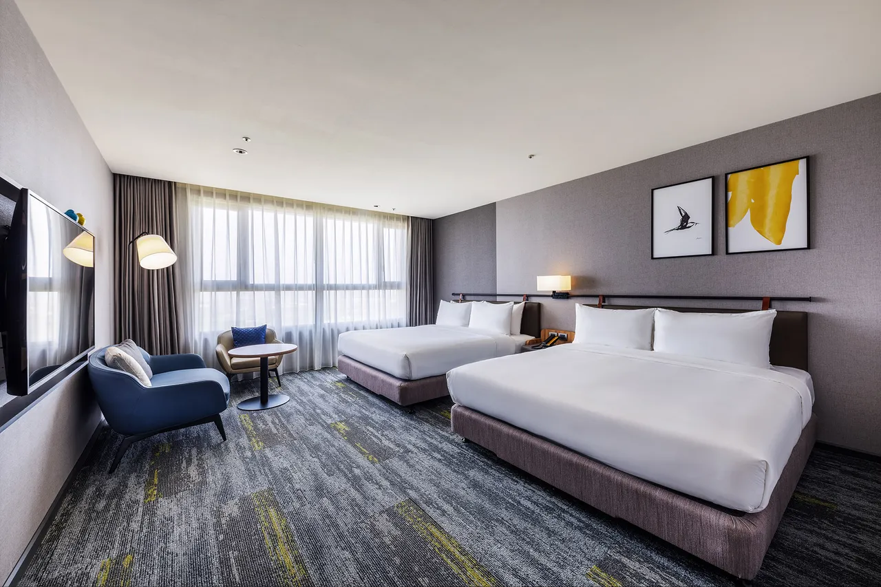 嘉義福容voco酒店配合IHG春季大促，祭出會員與非會員限時折扣最低73.6折起。業者提供