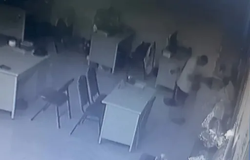 立委莊瑞雄服務處遭闖！　男亂翻東西還玩打火機　辯「神明派來的」