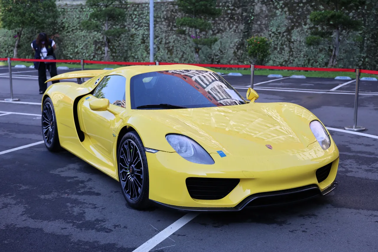 保時捷(蛙王)PORSCHE 918 Spyder。莊宗達攝