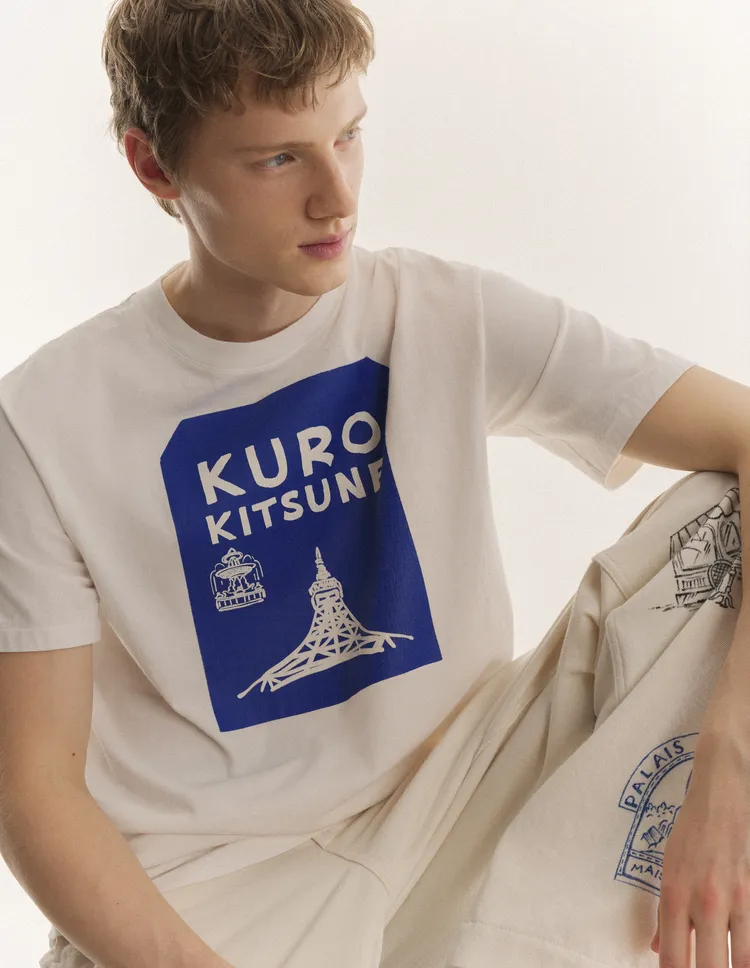 復古水洗上衣融合東京與巴黎雙城元素。品牌提供