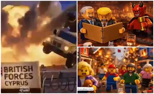 伊朗官媒發布「樂高戰爭宣傳片」　飛彈狂轟中東目標殺氣騰騰