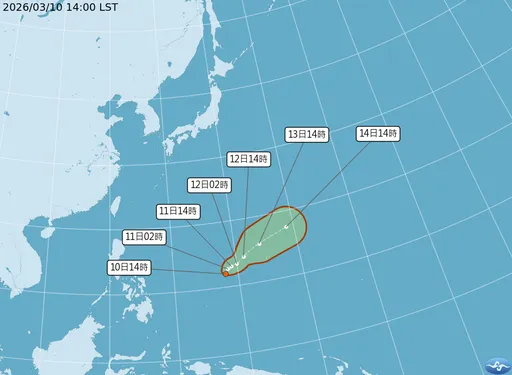 強烈冷氣團發威！週四又一波冷空氣南下　熱低壓明升級成鸚鵡颱風