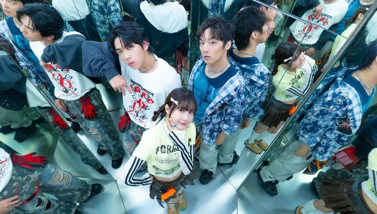 啦啦隊女神孟潔助陣，更甜青春洋溢氣息。連鍾玖美滿娛樂提供