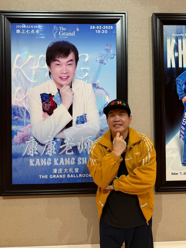 康康上個月到越南演出。本人提供