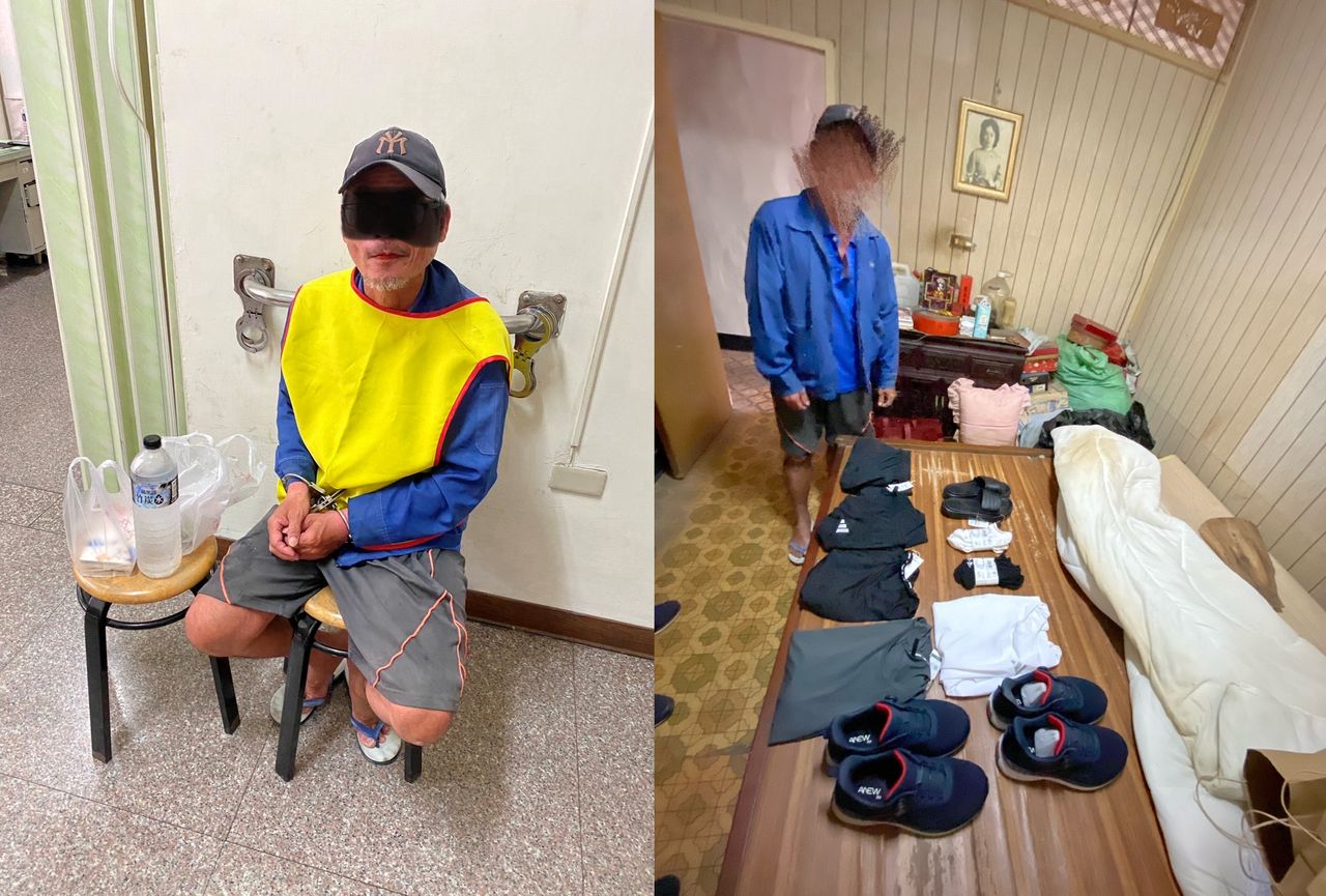 零錢包掛車上 慣竊偷走信用卡狂刷 警查獲時新衣褲標籤還沒拆