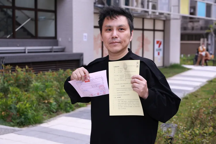 洪誠陽已透過司法途徑，向張淳淳展開提告求償事宜。彭欣偉攝