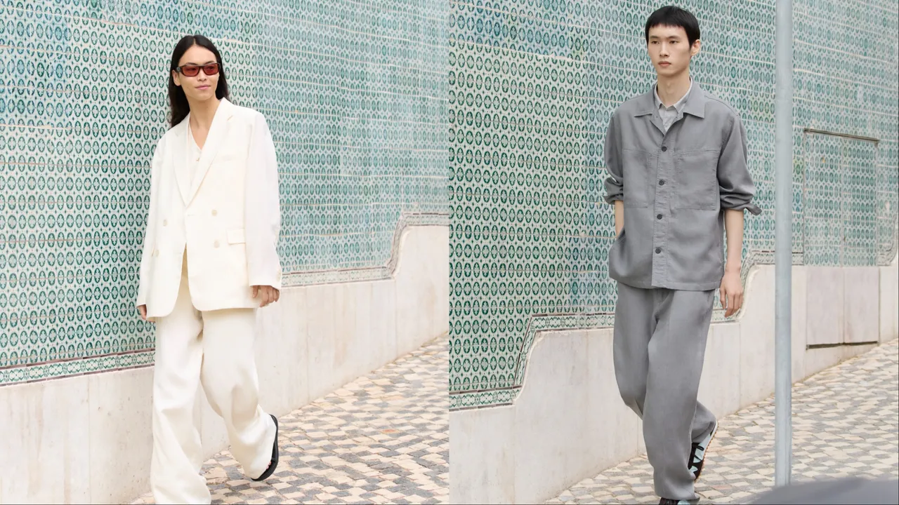 UNIQLO : C特級亞麻膠囊系列以設計師級剪裁輪廓昇華亞麻材質。品牌提供