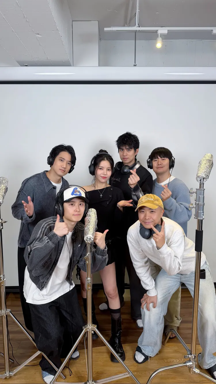 頌樂與挖海盆 What Happened挑戰THE FIRST TAKE。Dcard Video提供