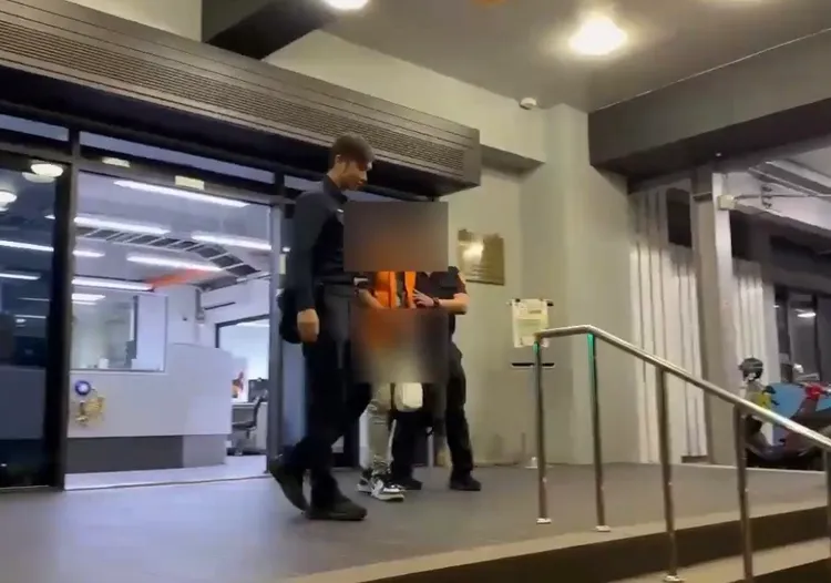 警方將21歲黃姓車手依詐欺罪送辦。民眾提供