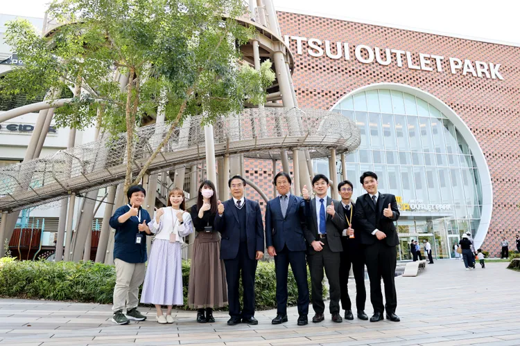 黃偉哲說，三井OUTLET二期將帶給市民更豐富多元的購物體驗。南市府提供