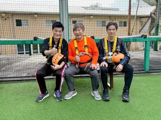 胡瓜合體王中皇、李興文挑戰極限　65歲站高空喊：拼老命