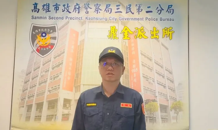 警方通知陳嫌到案說明，全案依傷害及公然侮辱罪移送高雄地檢署偵辦。翻攝畫面