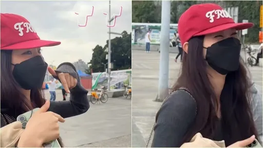 周子瑜現身大稻埕打卡點　意外看到粉絲大跳〈TT〉笑到眼睛彎了