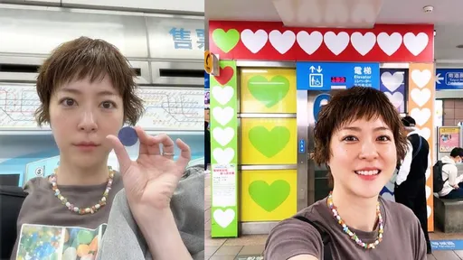 野田妹在你身邊！上野樹里搭捷運、台鐵趴趴走　隨手拍寫遊記