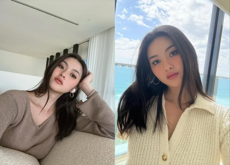 廖思惟穿搭風格大多以素面剪裁為主。翻攝廖思惟IG