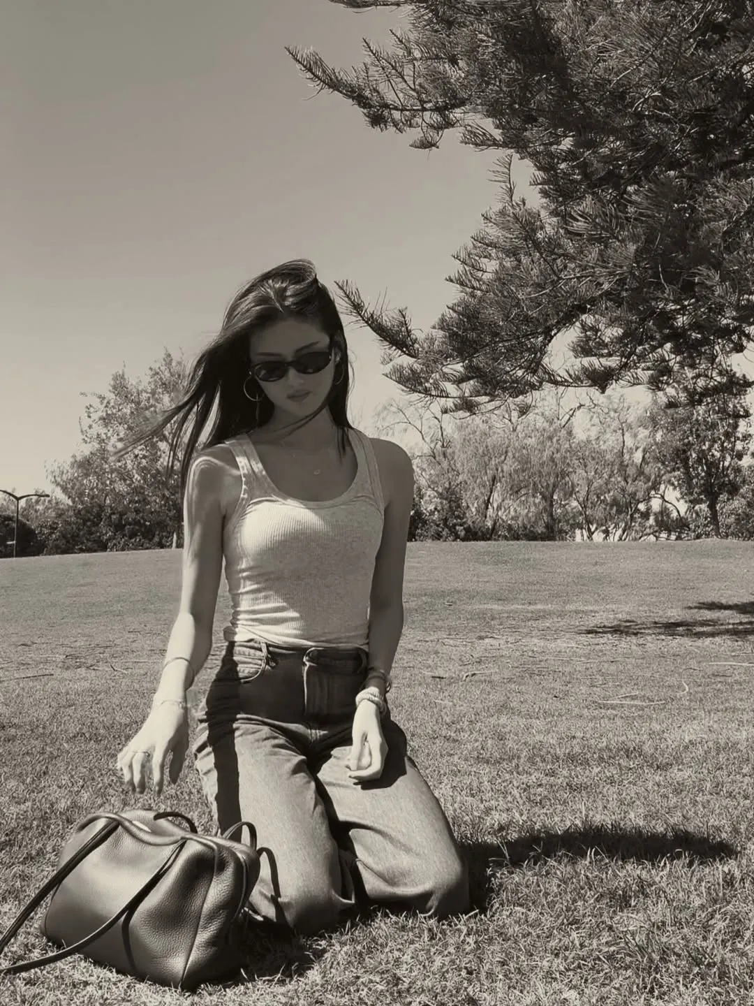 The Row的熱門款式Astra Bowling保齡球包，同樣是廖思惟心頭好。翻攝廖思惟IG