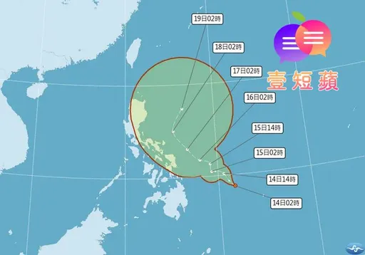 壹短蘋｜氣象署禁用「穿心颱、最強颱」管很大！易懂說法錯了嗎？