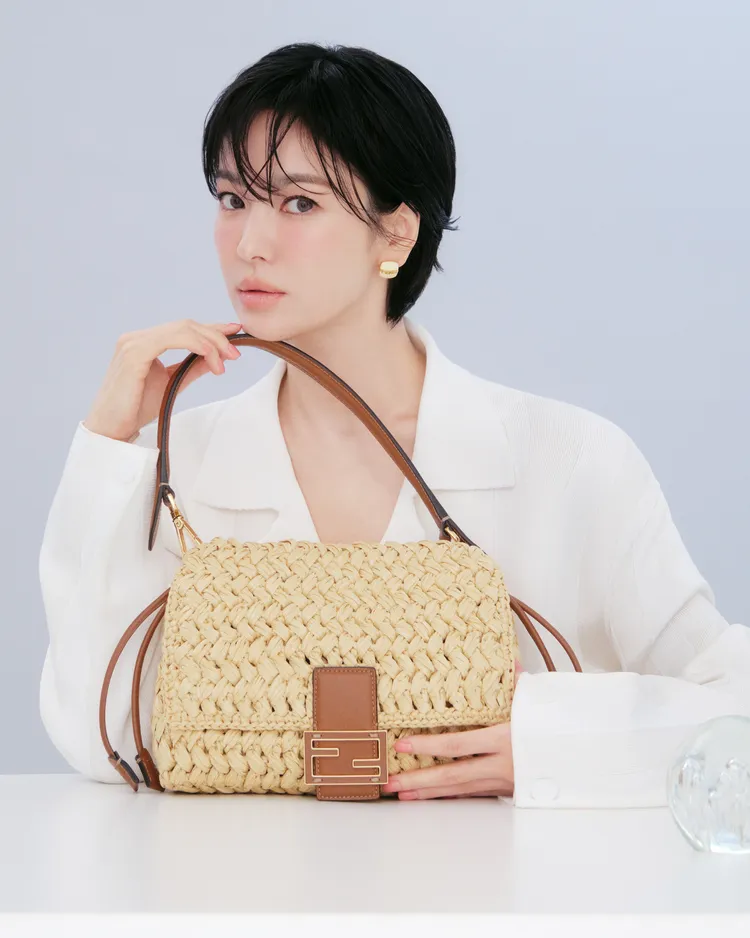 宋慧喬拍攝FENDI形象廣告。品牌提供