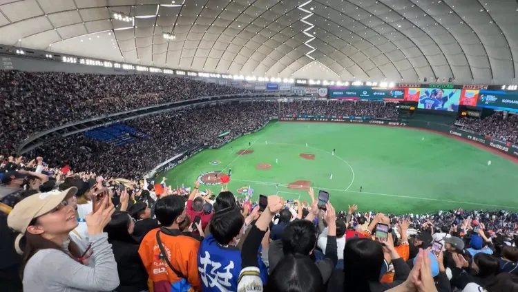 WBC現場照。翻攝游書庭臉書