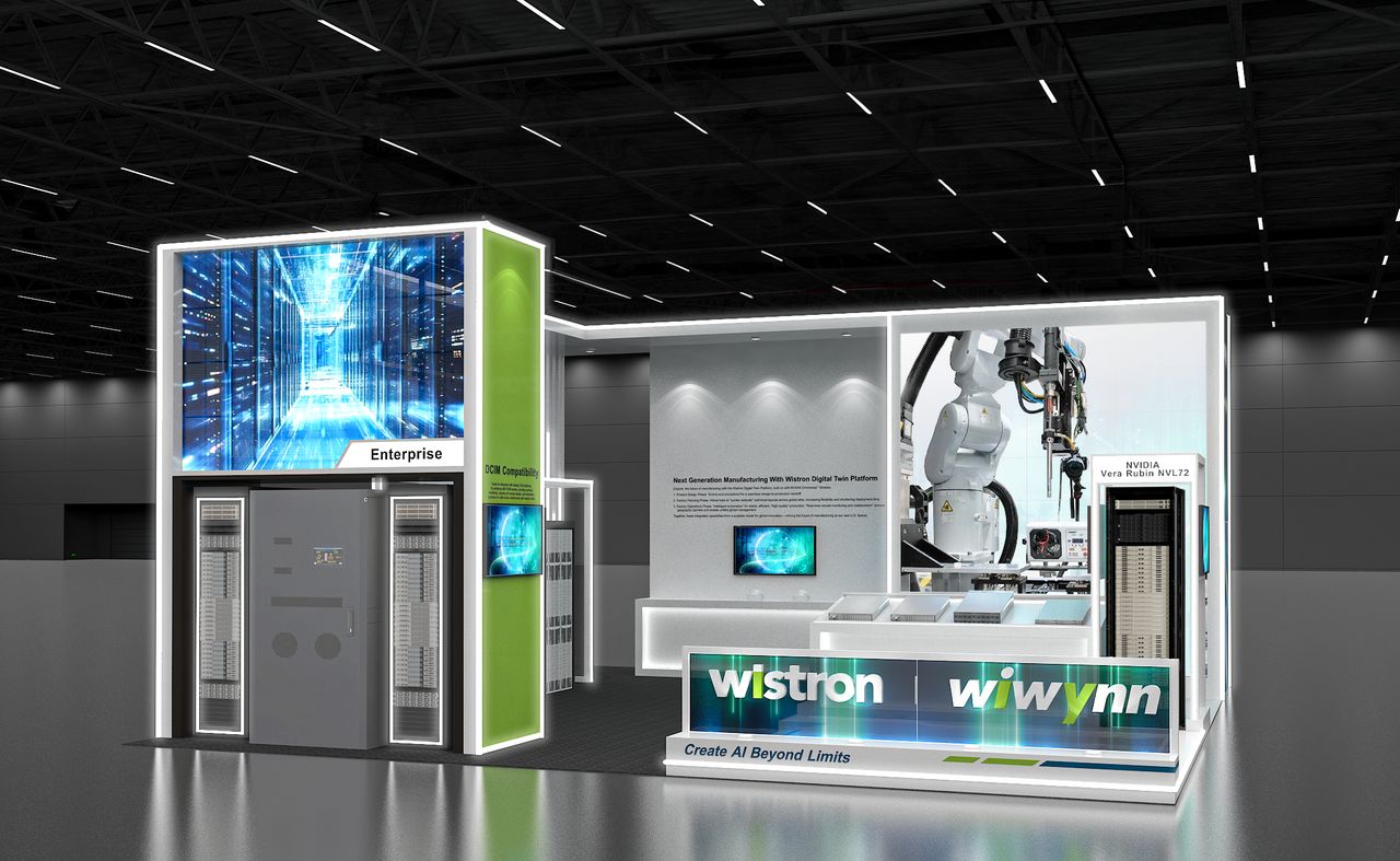 緯穎GTC亮相最新Vera Rubin NVL72 打造全液冷AI資料中心架構