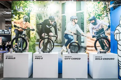 米其林台北自行車展發表6款新品　同步拓展賽事合作布局