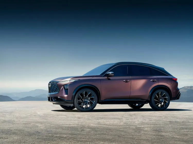 Infiniti QX65預計搭載2.0升渦輪引擎，後續不排除追加V6動力與性能版本。圖為QX65 Monograph概念車。原廠照片